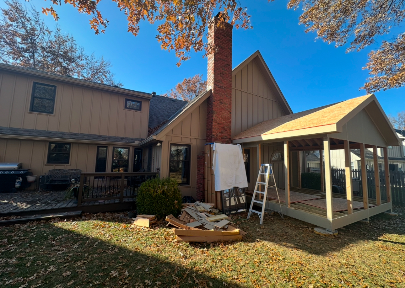 exterior sunroom add on